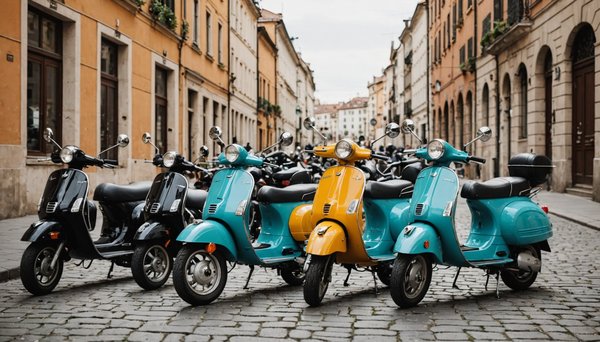 Comparatif : Vespa vs autres scooters